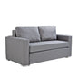 Casa Decor Selena 2 in 1 Sofa Couch Lounge Fabric Charcoal 2 Seater Grey - Myzenhome