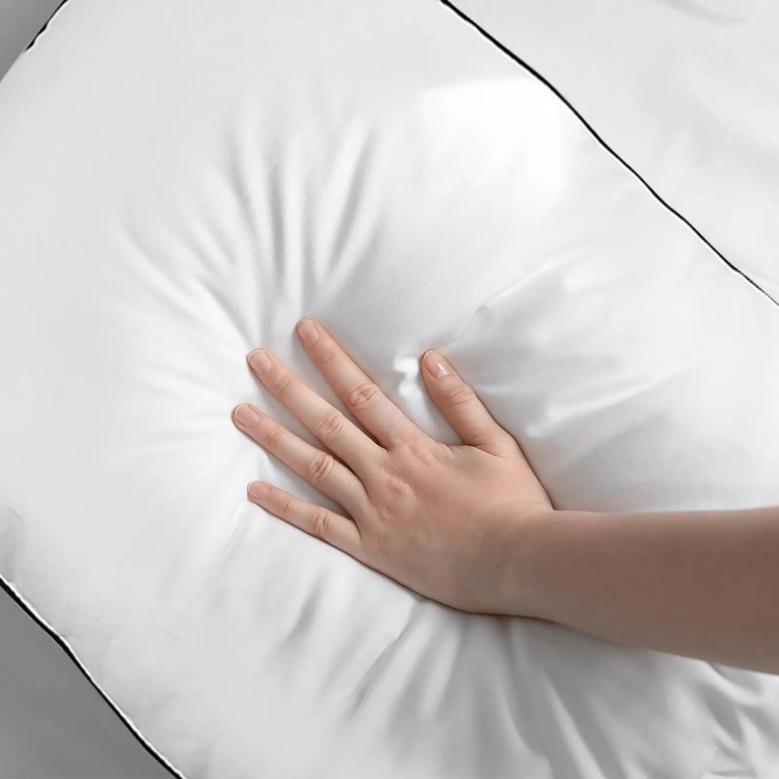 Casa Decor Silk Blend Pillow Hypoallergenic Gusset Single Pack - Myzenhome