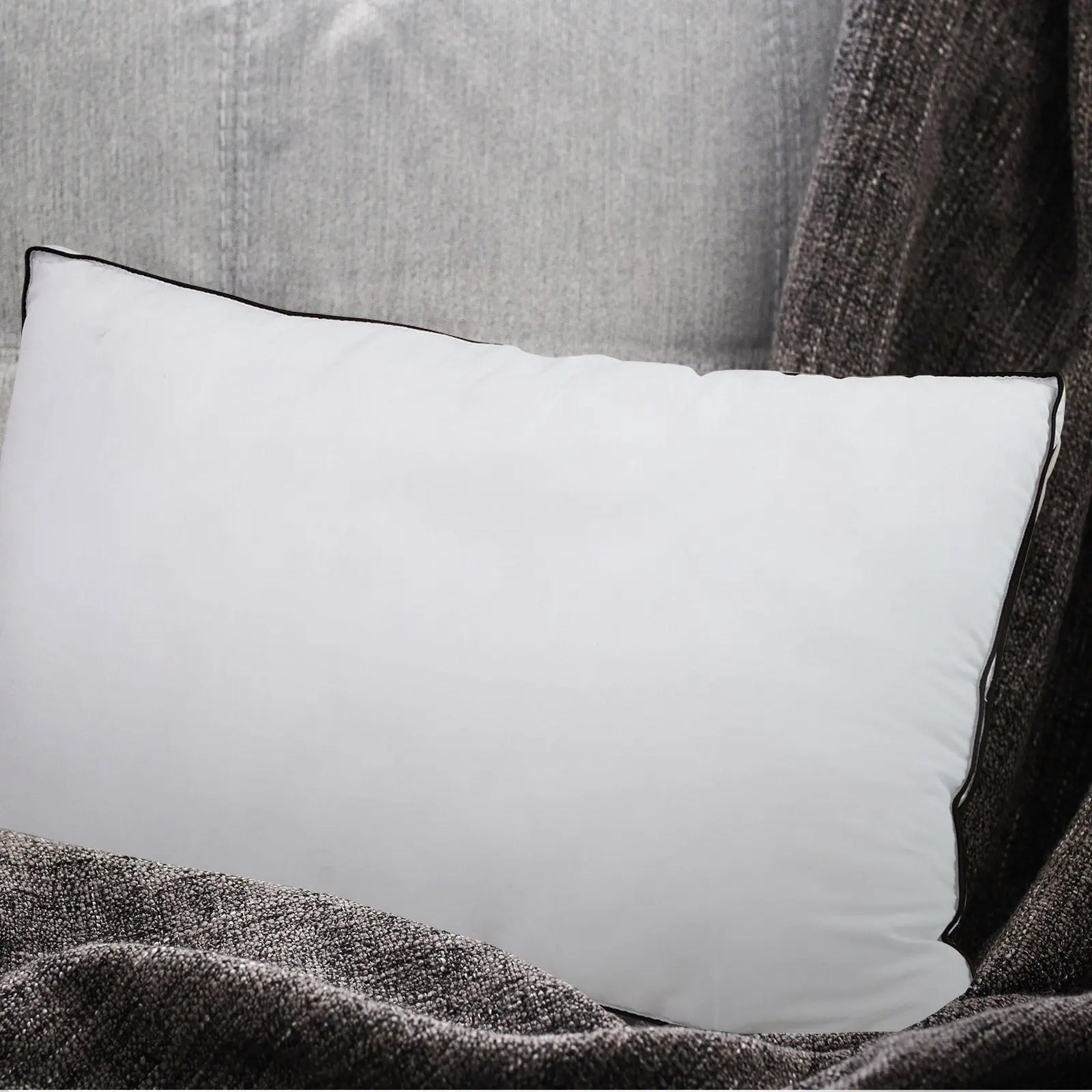 Casa Decor Silk Blend Pillow Hypoallergenic Gusset Single Pack - Myzenhome