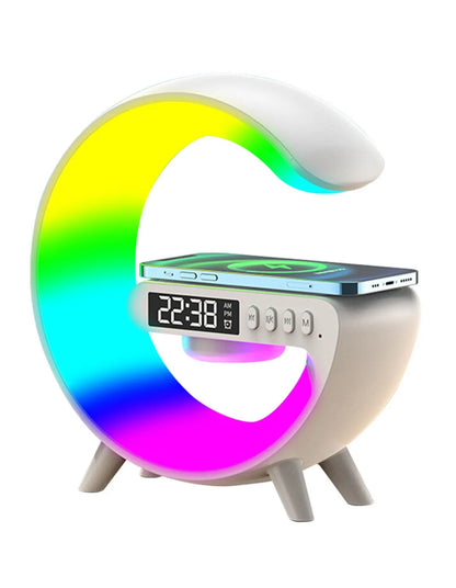 Charge Logic Wireless Charging RGB Clock Radio Myzenhome