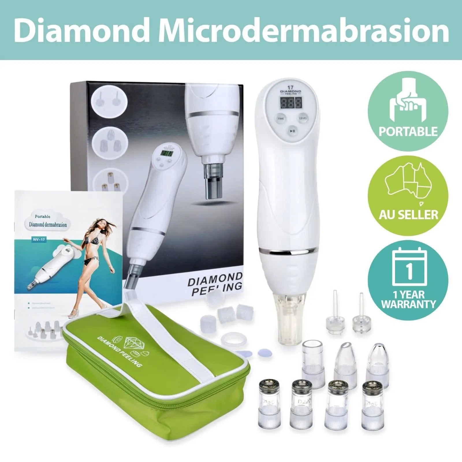 Diamond Microdermabrasion Dermabrasion Machine Facial Micro Peeling Skin - Myzenhome