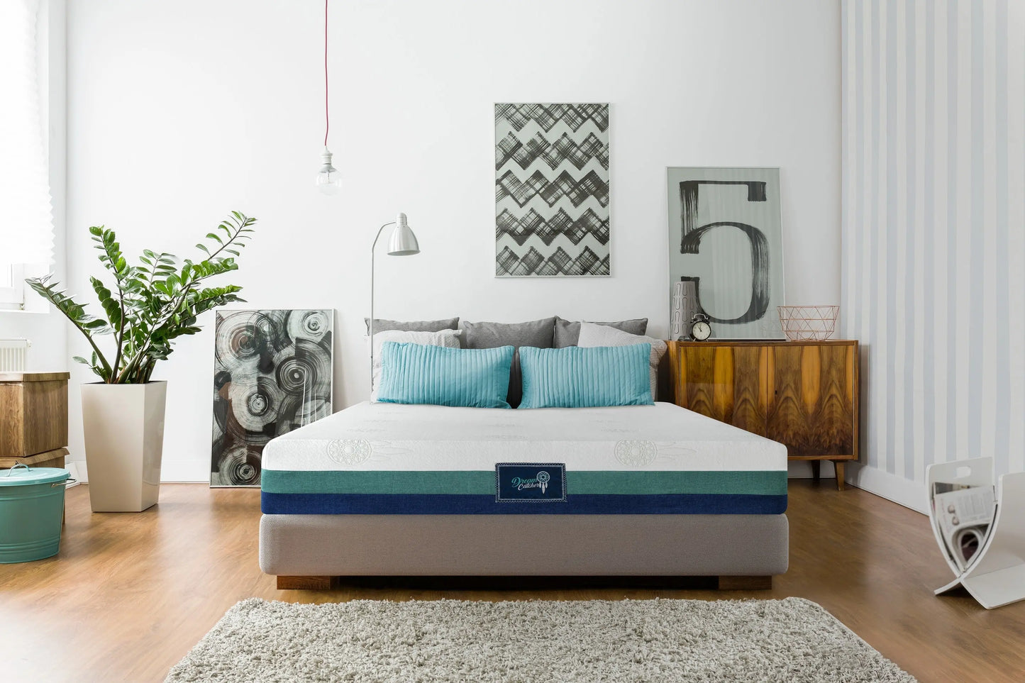 Dream Catcher Mattress King Size Tri-Foam Memory Foam Design Myzenhome