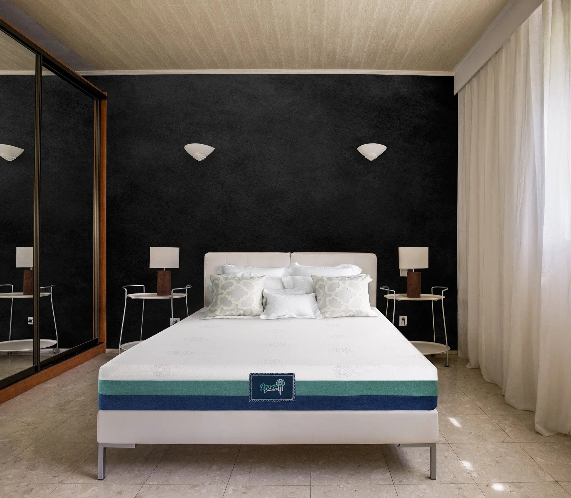 Dream Catcher Mattress King Size Tri-Foam Memory Foam Design Myzenhome