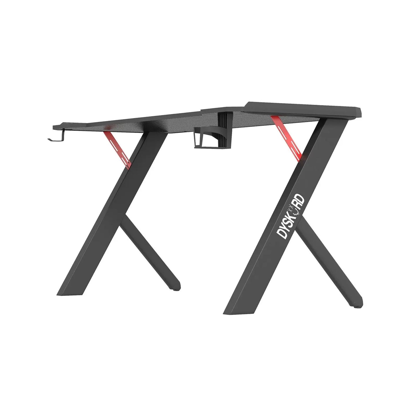 Dyskord Gaming Table Desk Office Desktop Steel LED RGB Lighting - Myzenhome