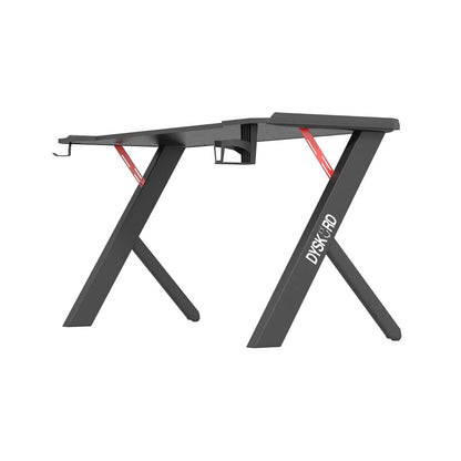 Dyskord Gaming Table Desk Office Desktop Steel LED RGB Lighting - Myzenhome