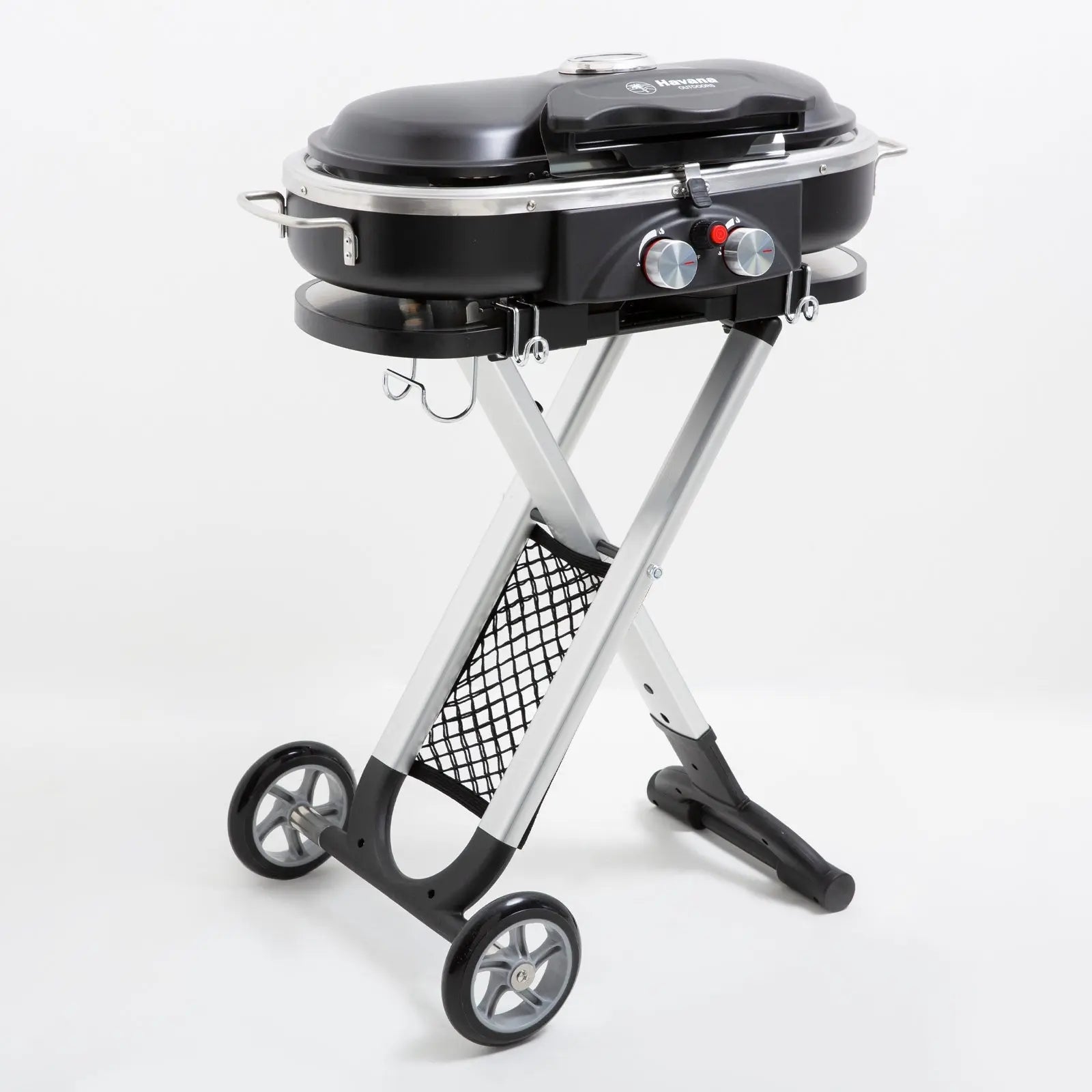 Havana Outdoors BBQ Mate Premium Portable Gas Grill LPG Twin Grill Outdoor - Myzenhome