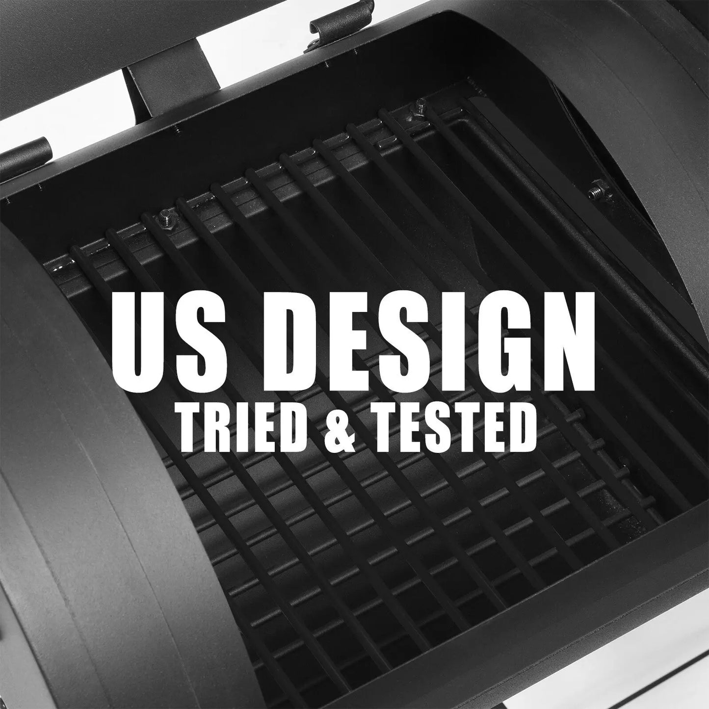 Havana Outdoors Charcoal 2-IN-1 BBQ Smoker Grill Barbecue Outdoor Cooking - Myzenhome