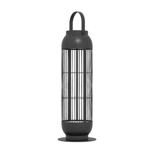 Havana Outdoors Portaheat 1000 Electric Heater Patio Stainless Steel Black - Myzenhome