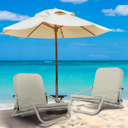 Havana outdoors beach chair summer camping foldable foldable 2 pack Havana Outdoors