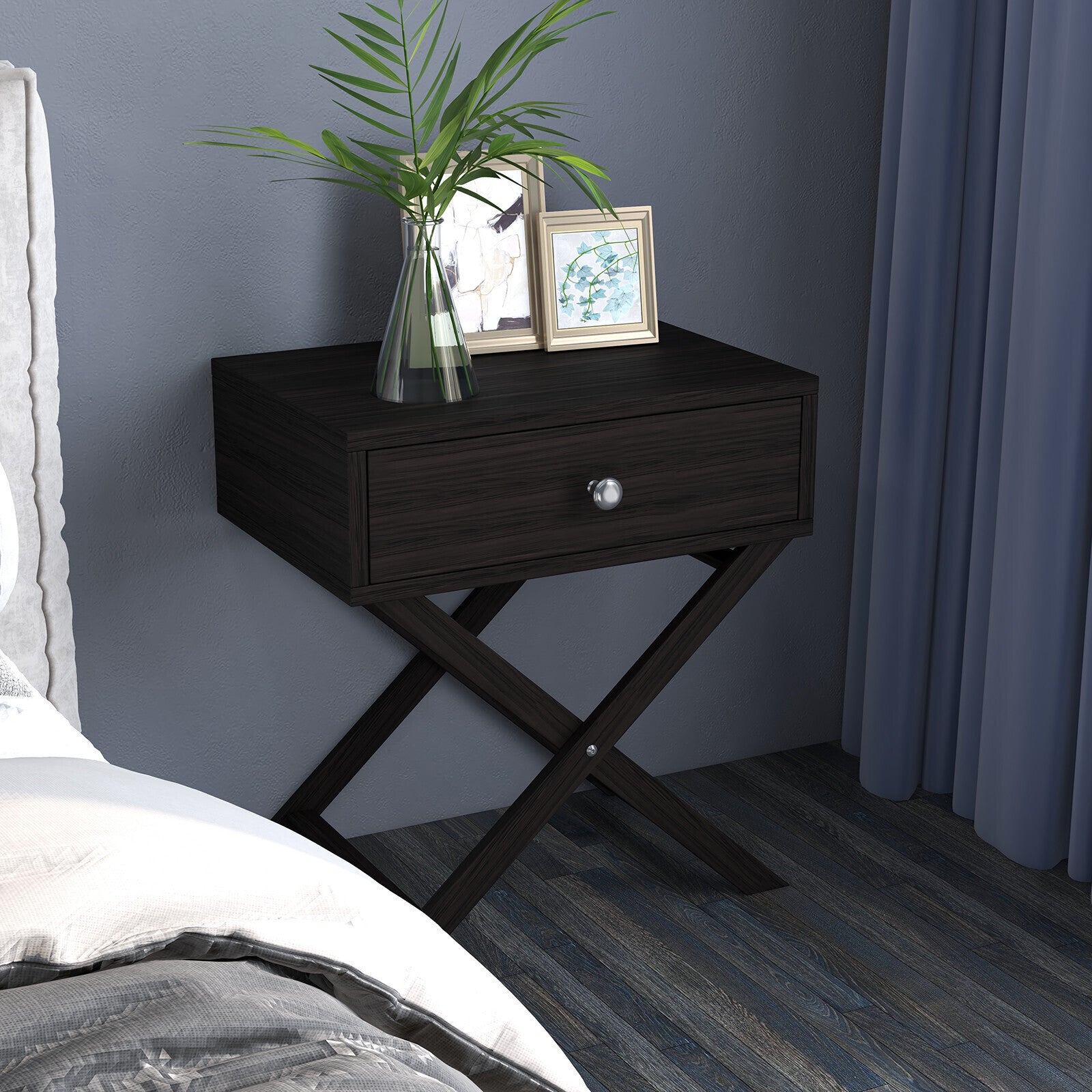 Milano Decor Bedside Table Surry Hills Storage Cabinet Bedroom - Myzenhome