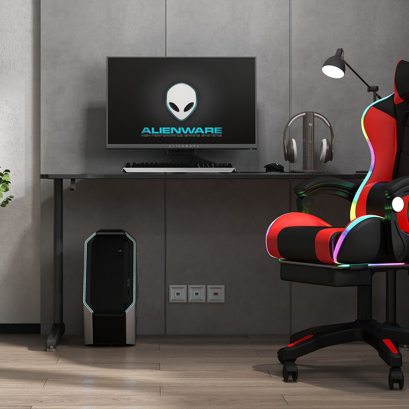 Dyskord Gaming Chair And Dyskord Adjustable Desk Gaming Package Set