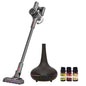 MyGenie X5 Cordless Vacuum Cleaner + Bonus Dark Wood Diffuser Humidifier - Myzenhome