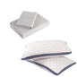 Royal Comfort Bedding Set 1 x 1200TC 4 Piece Sheet Set And 2 x Air Mesh Pillows - Myzenhome