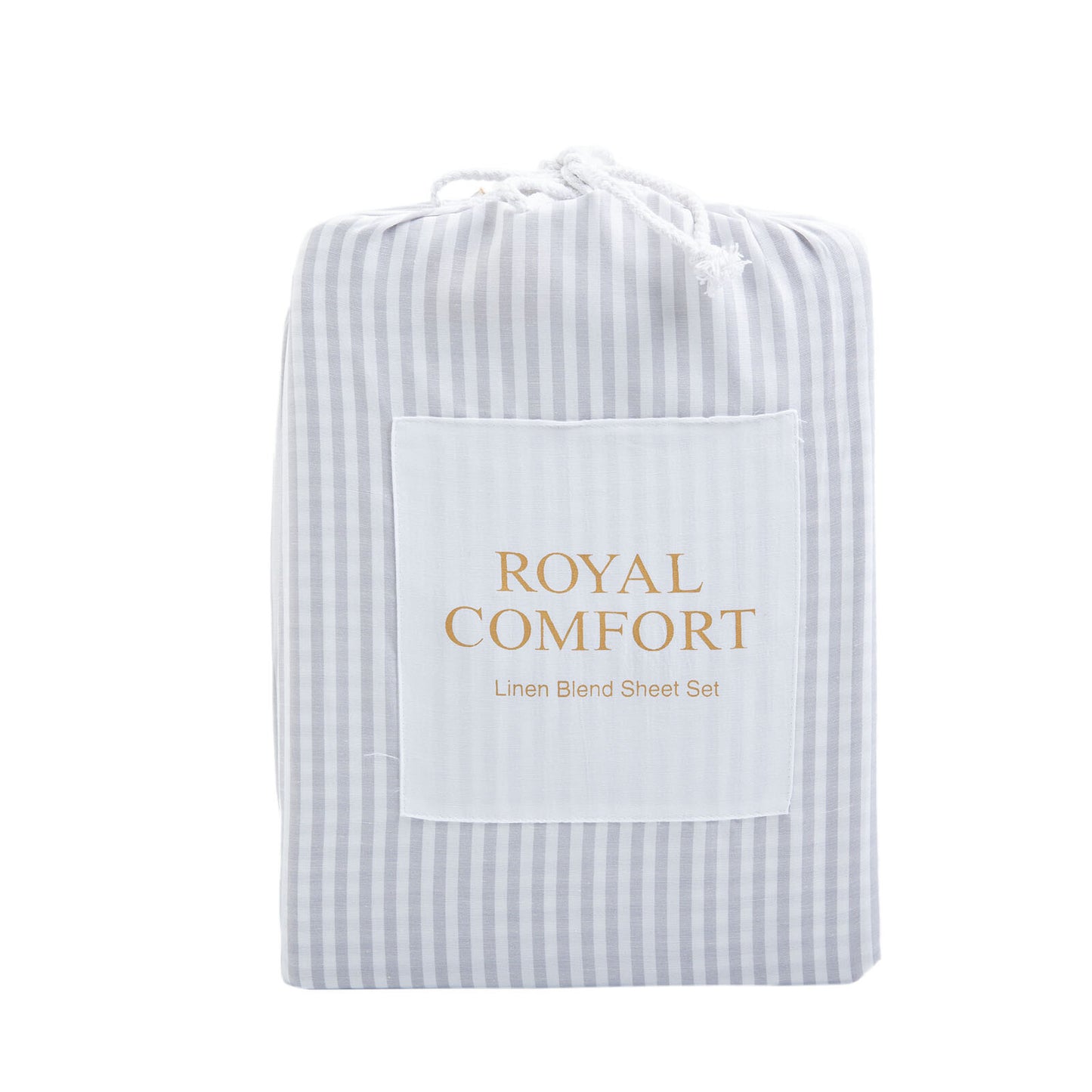 Royal Comfort Linen Bedding Set Linen Blend 4 Pce Sheet Set And Quilt Cover Set - Myzenhome