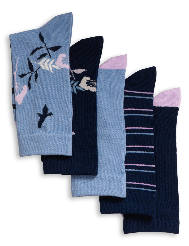 Womens 20 Pack Socks Casual Crew