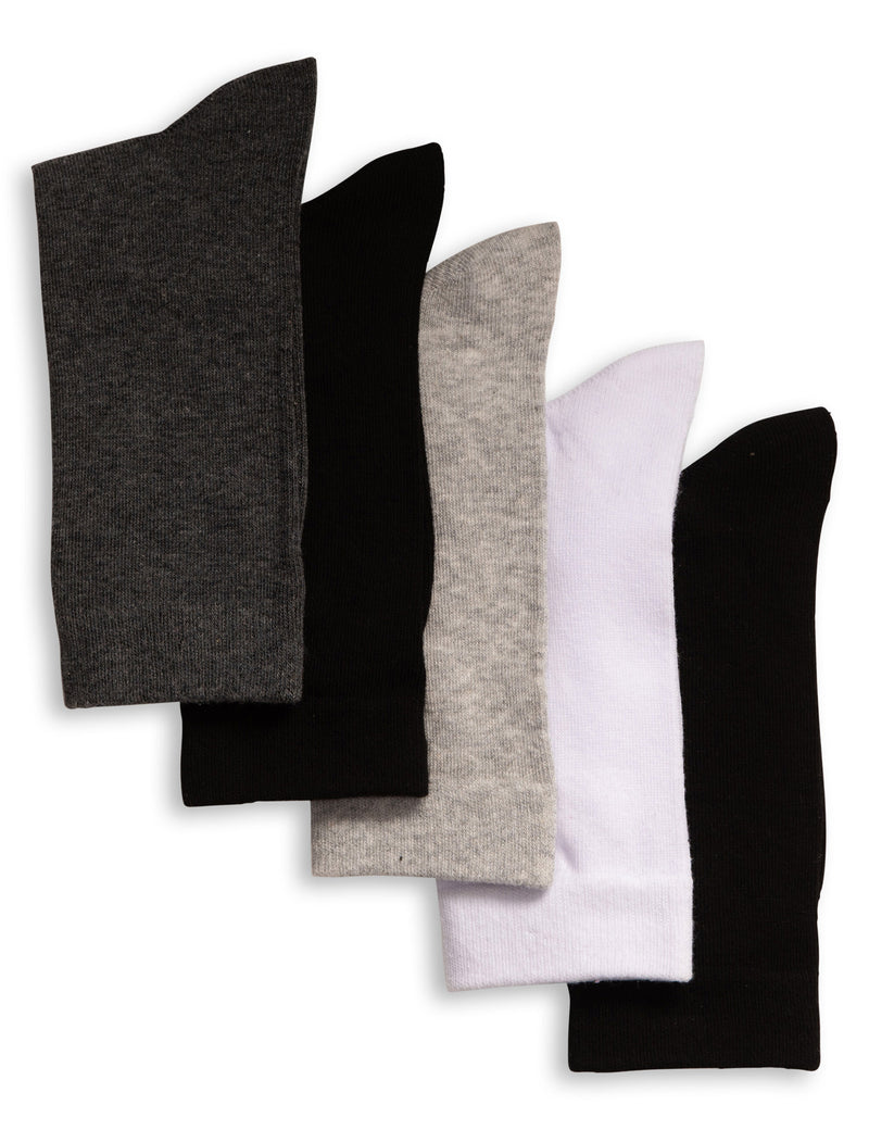 Womens 20 Pack Socks Essential Crew