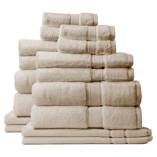 Royal Comfort Towel Set 16 Piece 100% Cotton Zero Twist Luxury Plush - Myzenhome