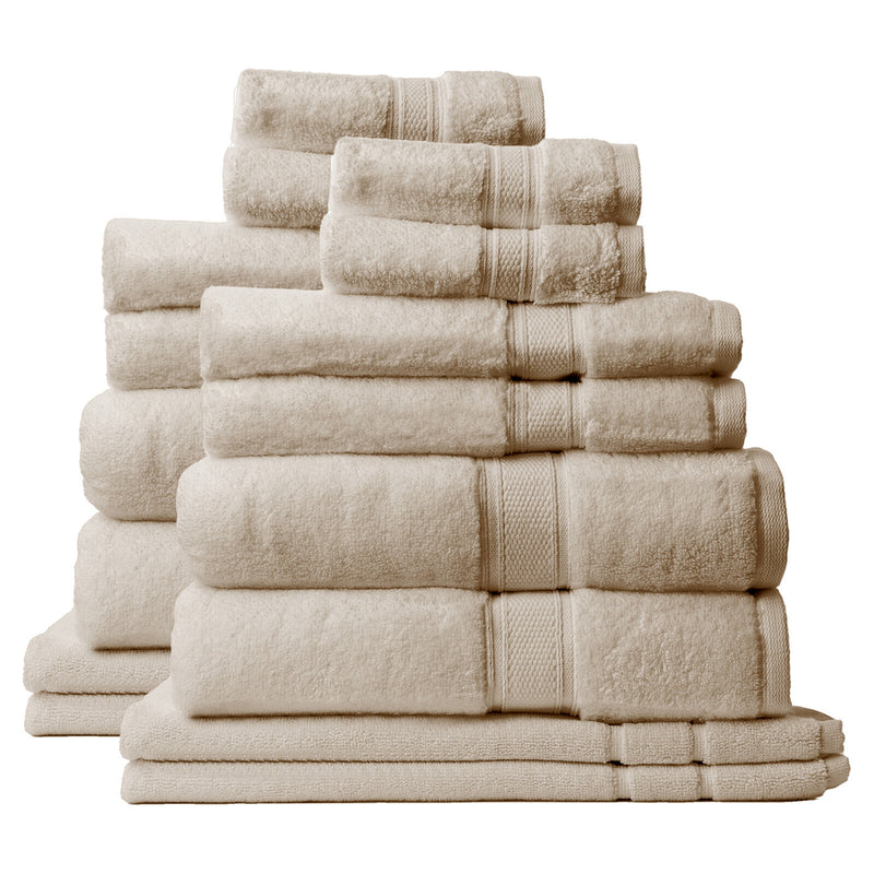 Royal Comfort Towel Set 16 Piece 100% Cotton Zero Twist Luxury Plush