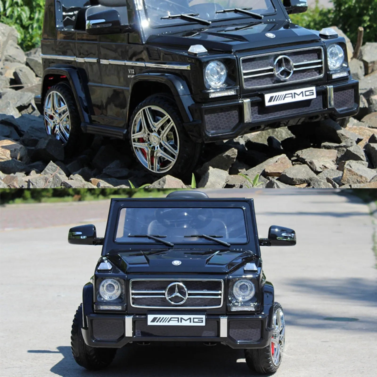 Kids Ride-On Car Mercedes-Benz AMG G65 Jeep Licenced Model w/ Remote - Myzenhome