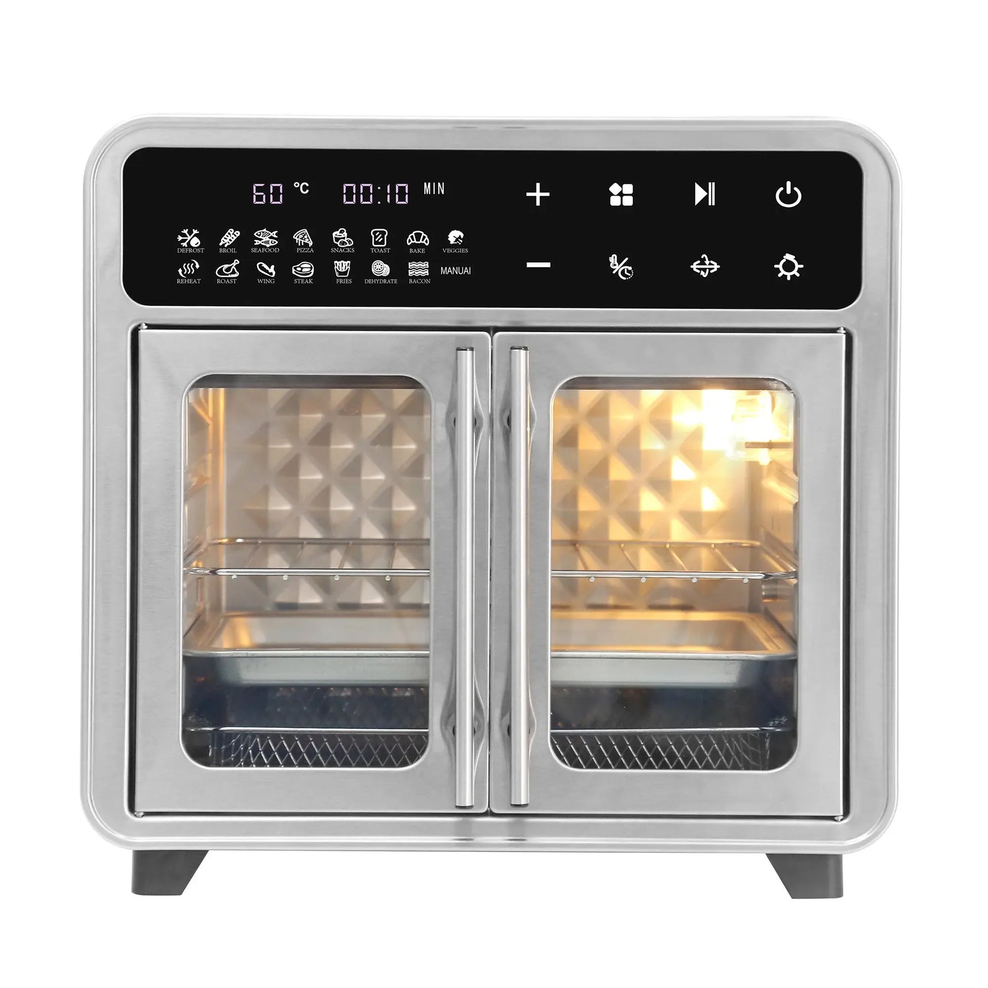 Kitchen Couture 25L French Door Colour Touch Air Fryer Myzenhome