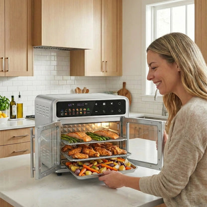 Kitchen Couture 25L French Door Colour Touch Air Fryer Myzenhome
