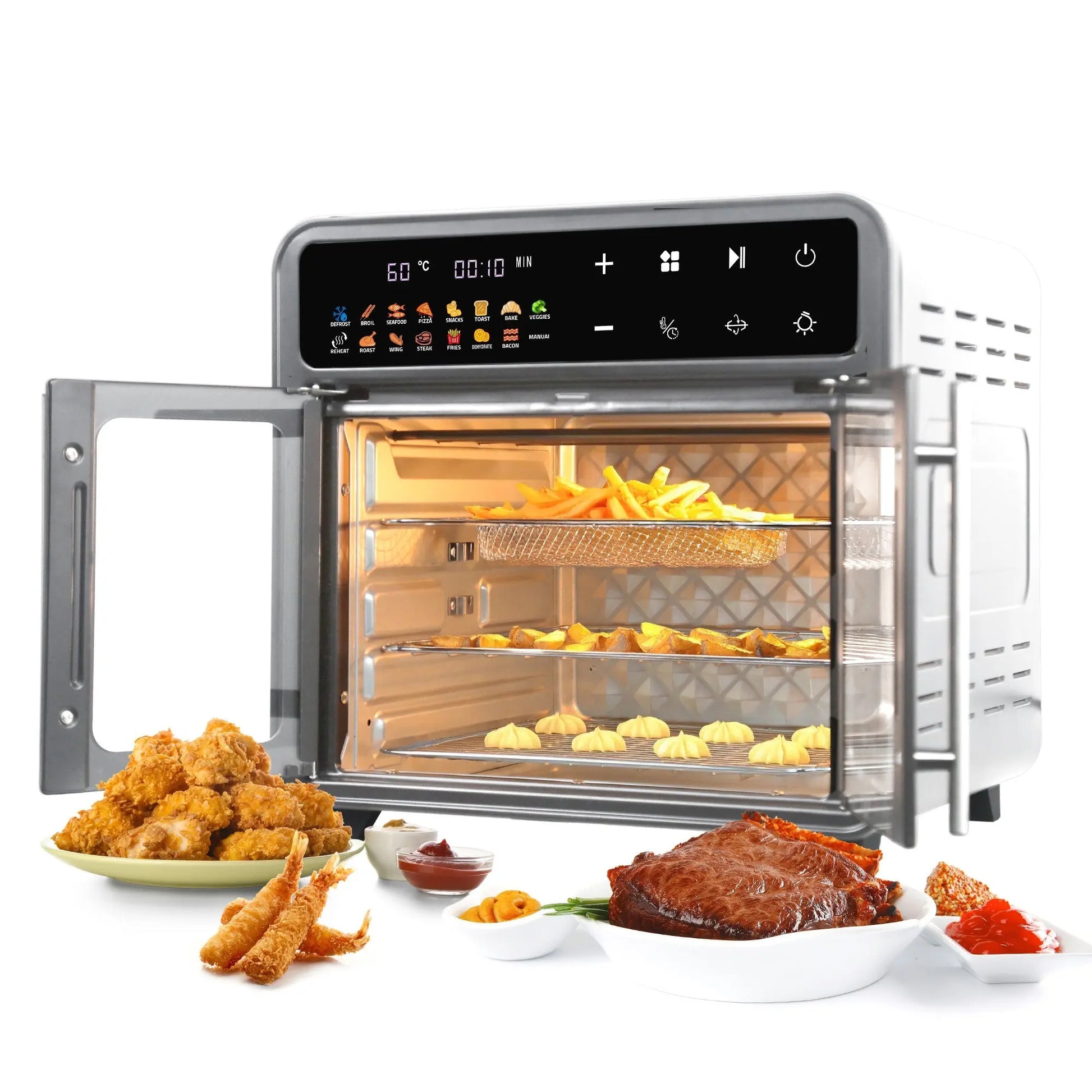Kitchen Couture 25L French Door Colour Touch Air Fryer Myzenhome