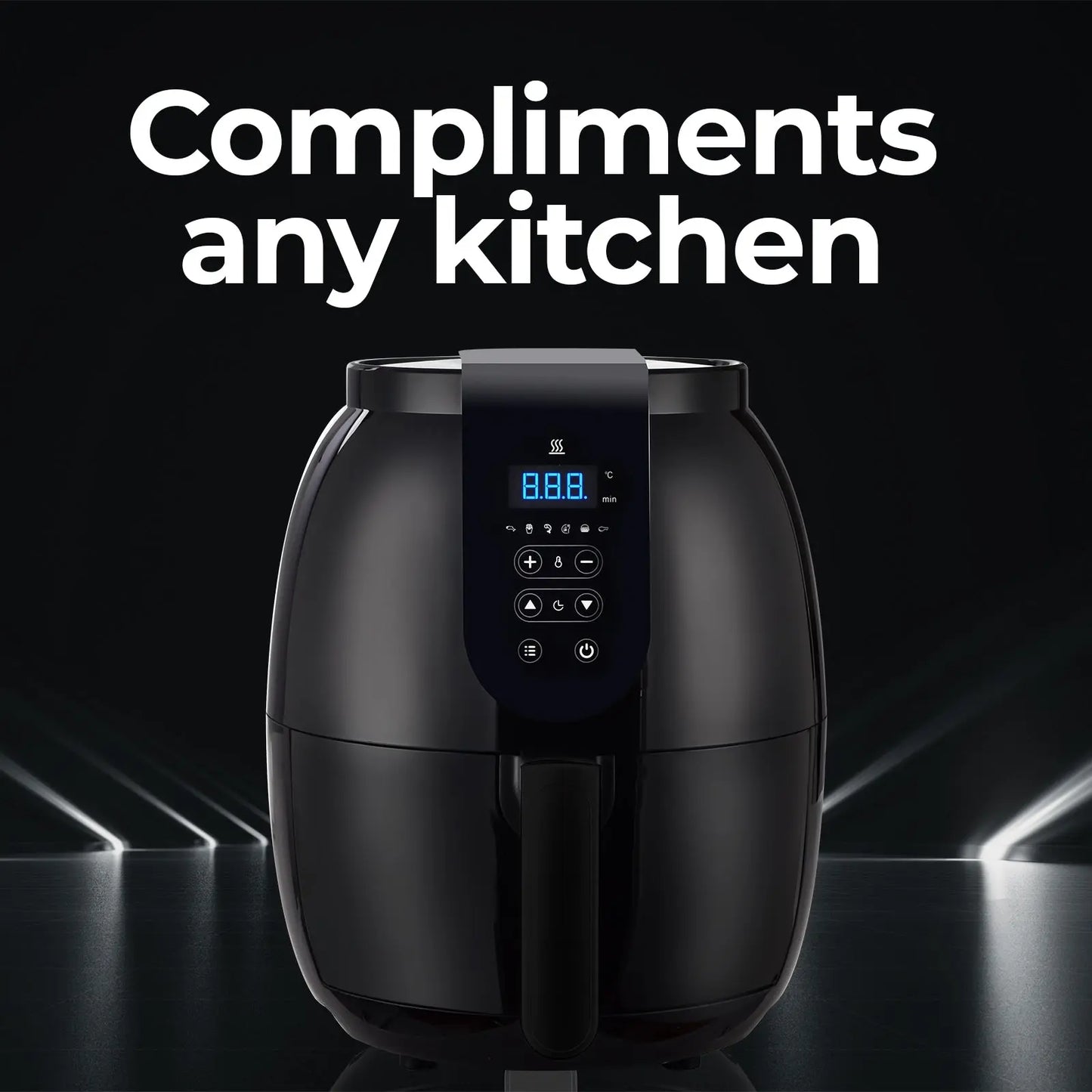 Kitchen Couture 3.5 Litre Digital Display Air Fryer Oil Free Cooking - Myzenhome