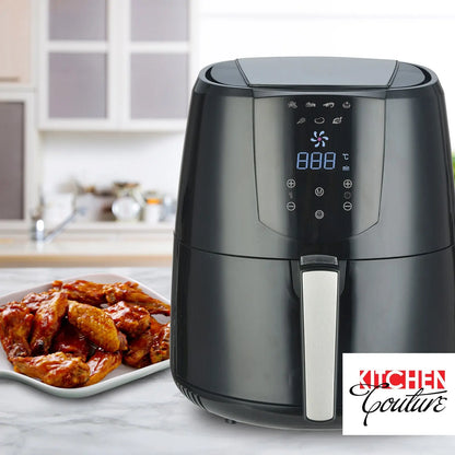 Kitchen Couture 4.2 Litre Air Fryer Digital Display 1400W Healthy Cooker - Myzenhome