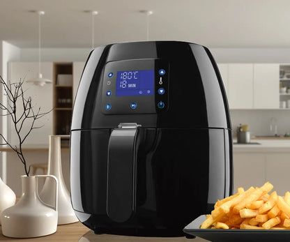 Kitchen Couture 4L Digital Air Fryer Healthy Food Cooking Low Fat Family Meals - Myzenhome