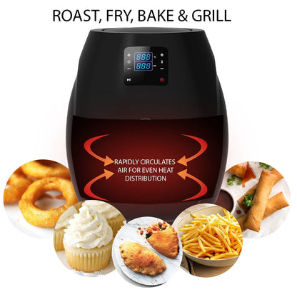 Kitchen Couture 7L Air Fryer Digital Low Fat Oil Free Rapid Healthy Deep Cooker - Myzenhome