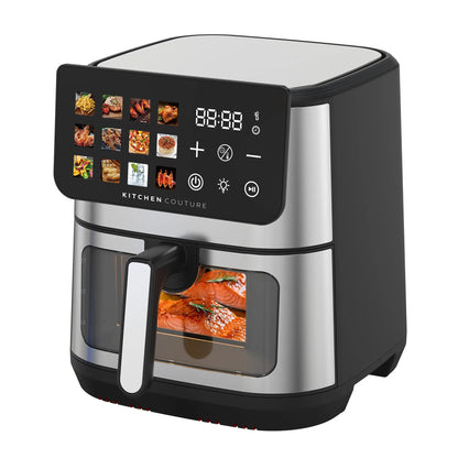 Kitchen Couture 8.5L Big Screen Clearview Air Fryer Kitchen Couture