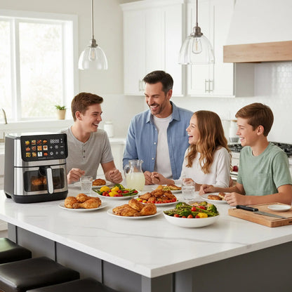 Kitchen Couture 8.5L Big Screen Clearview Air Fryer Kitchen Couture