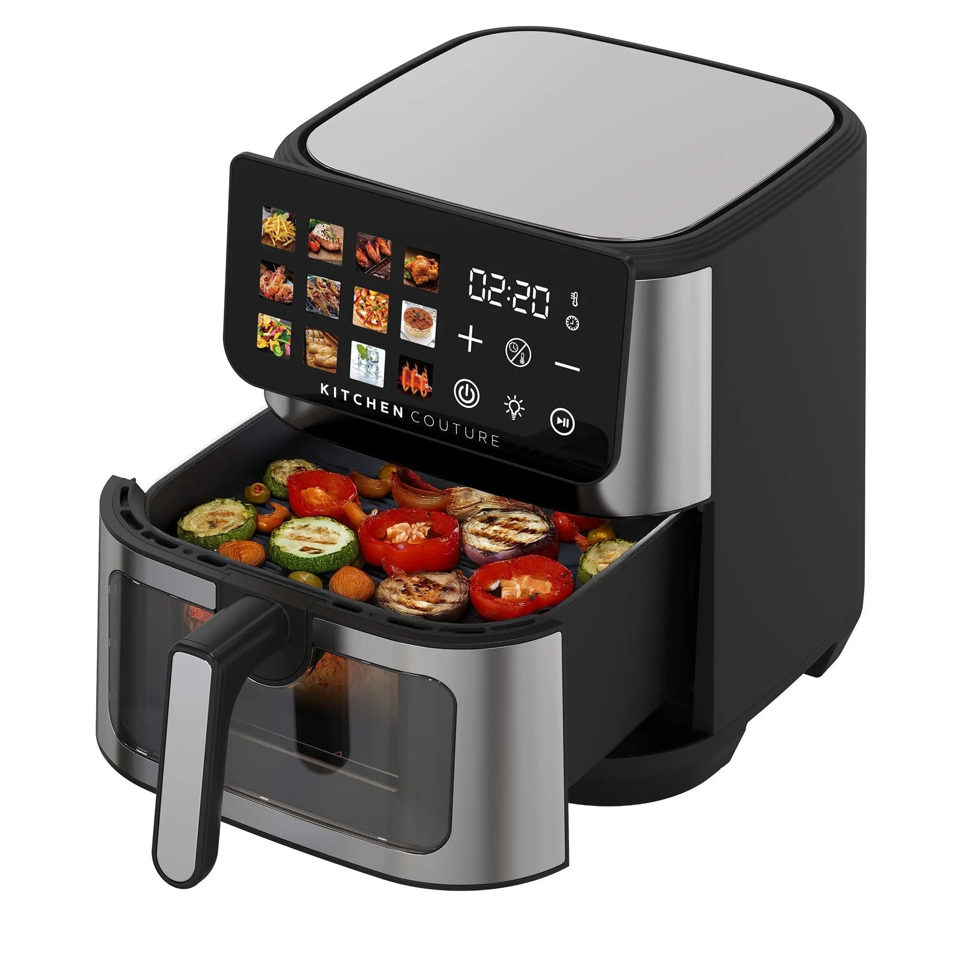 Kitchen Couture 8.5L Big Screen Clearview Air Fryer Kitchen Couture