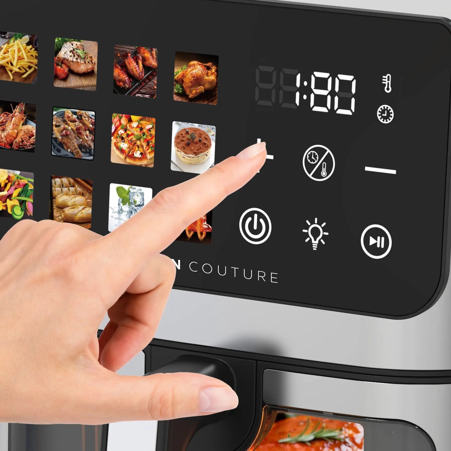 Kitchen Couture 8.5L Big Screen Clearview Air Fryer Kitchen Couture
