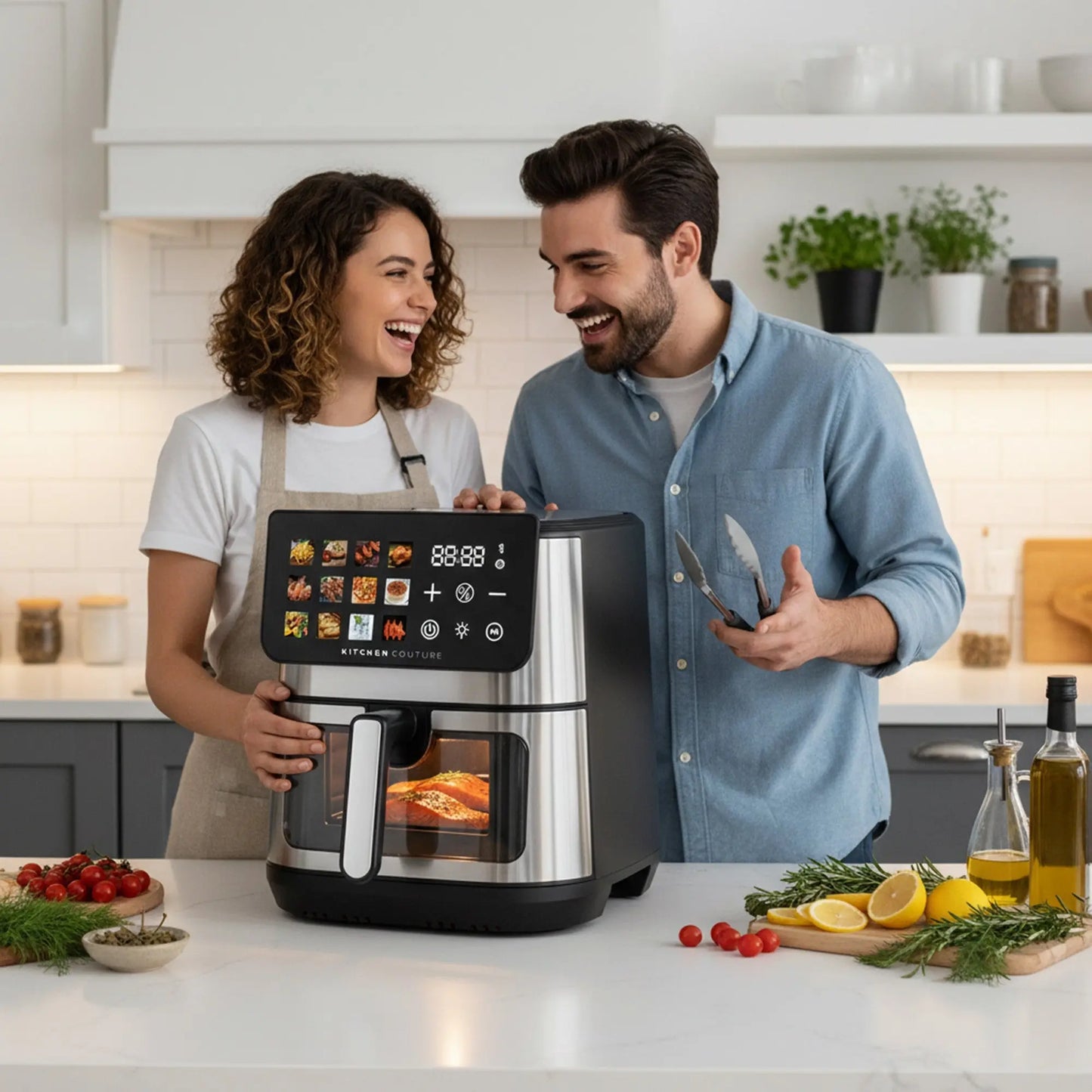 Kitchen Couture 8.5L Big Screen Clearview Air Fryer Kitchen Couture