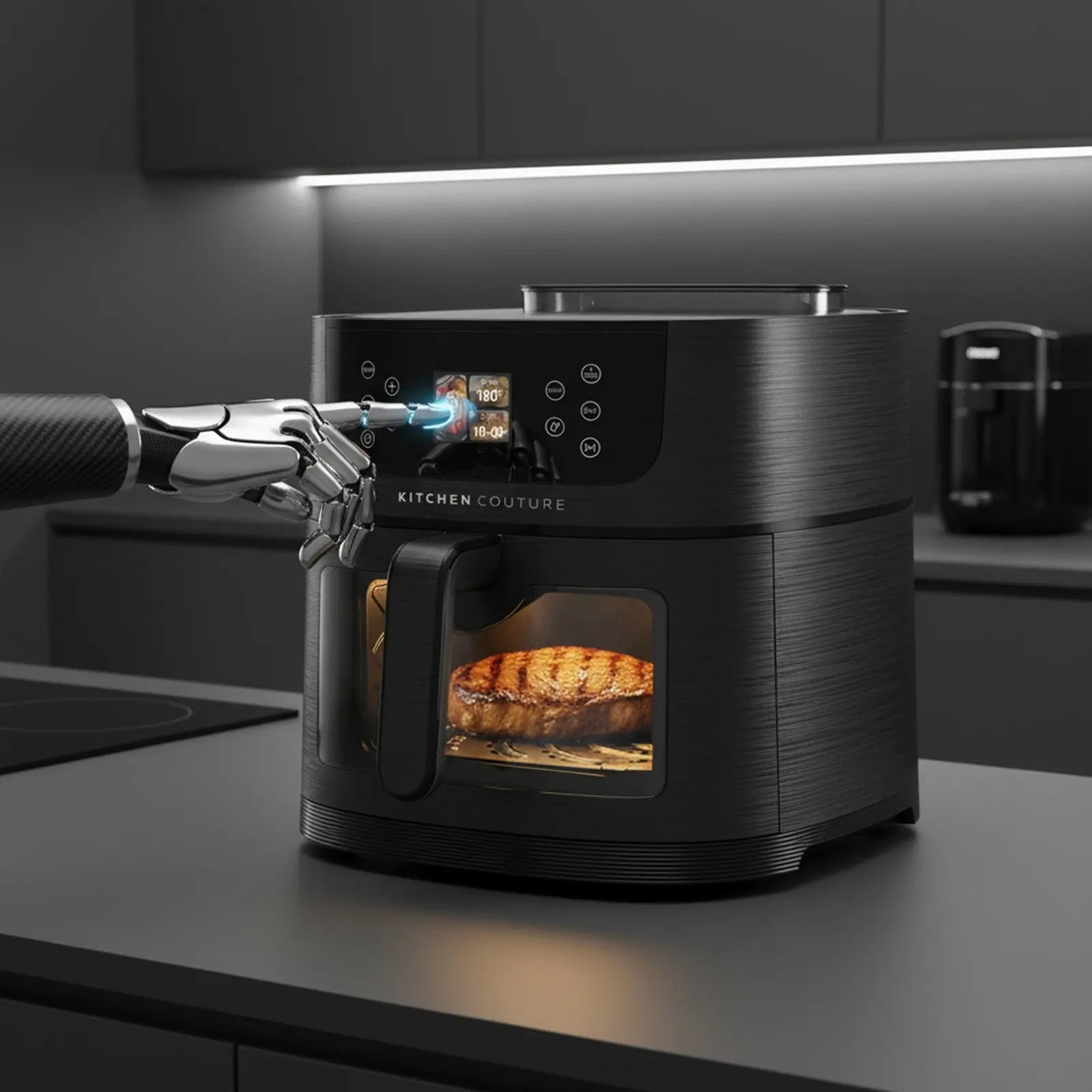 Kitchen Couture 8L Ai Smart Sense Ceramic Auto Cooking Air Fryer Myzenhome