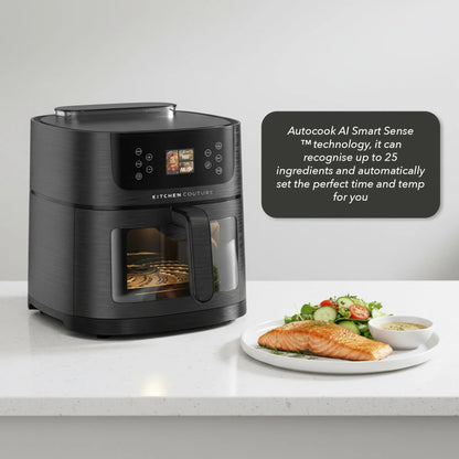 Kitchen Couture 8L Ai Smart Sense Ceramic Auto Cooking Air Fryer Myzenhome