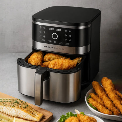 Kitchen Couture 8L Stainless Air Fryer Myzenhome