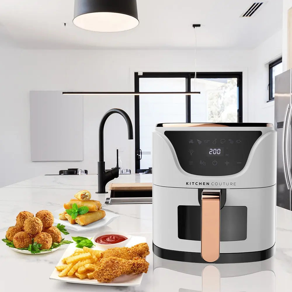 Kitchen Couture Air Fryer Clear View 7 Preset Functions - Myzenhome