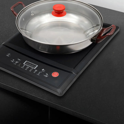 Kitchen Couture Induction Cooktop Portable Kitchen Cooker With Bonus Pot - Myzenhome