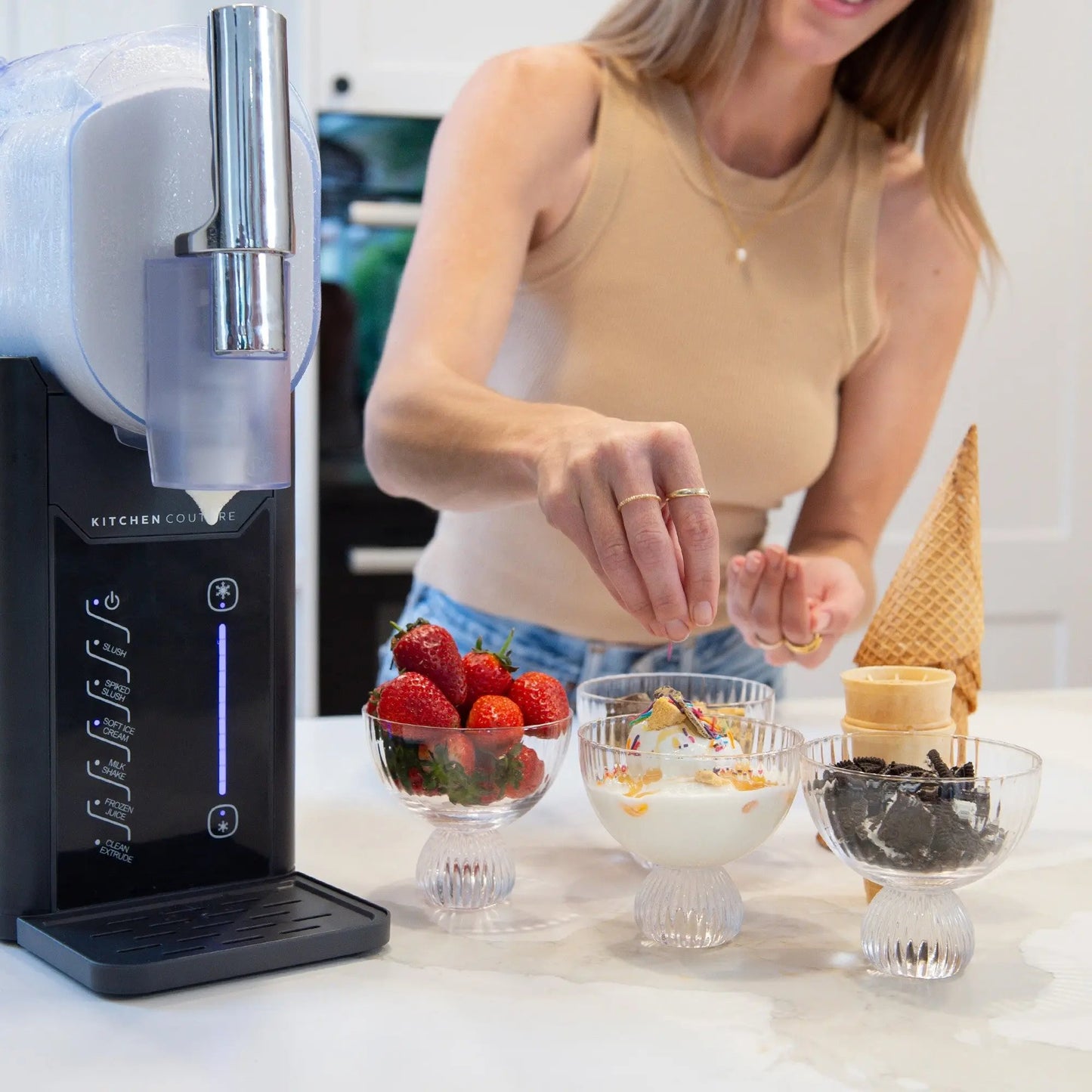 Kitchen Couture Slushie and Soft Serve Maker Myzenhome