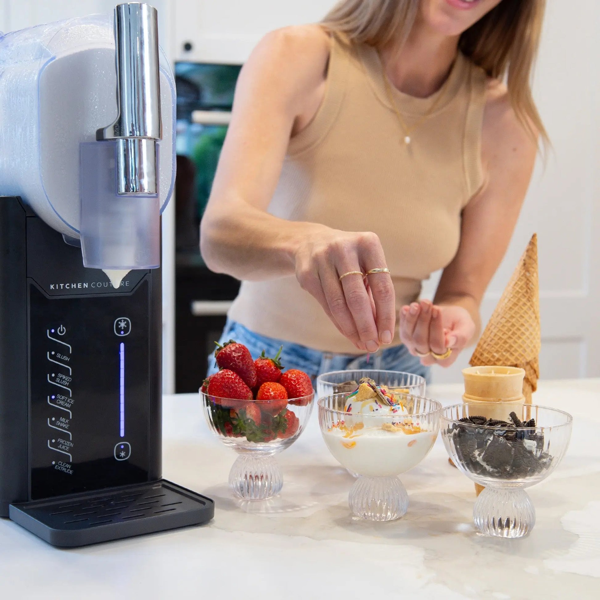 Kitchen Couture Slushie and Soft Serve Maker Myzenhome