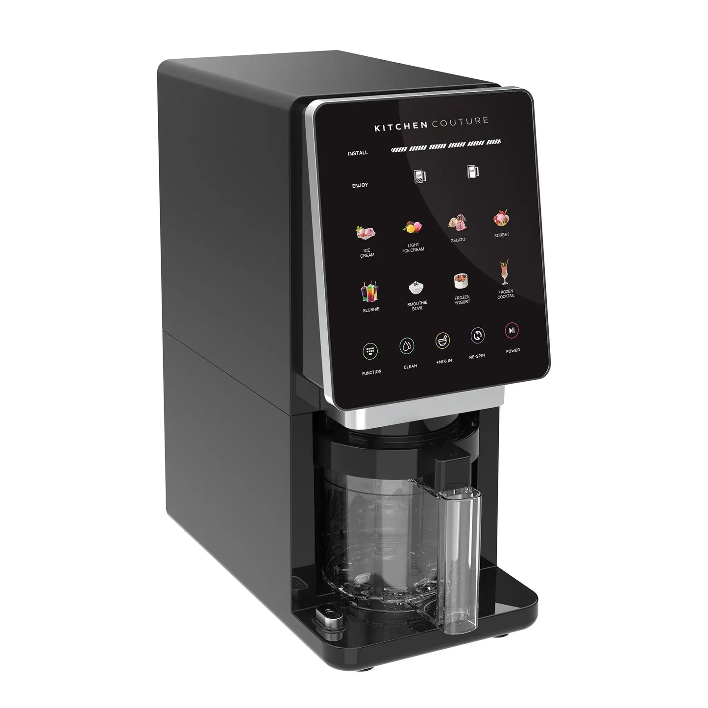 Kitchen Couture Whippi Frozen Dessert Maker with 3 Prep & Store Pots Myzenhome