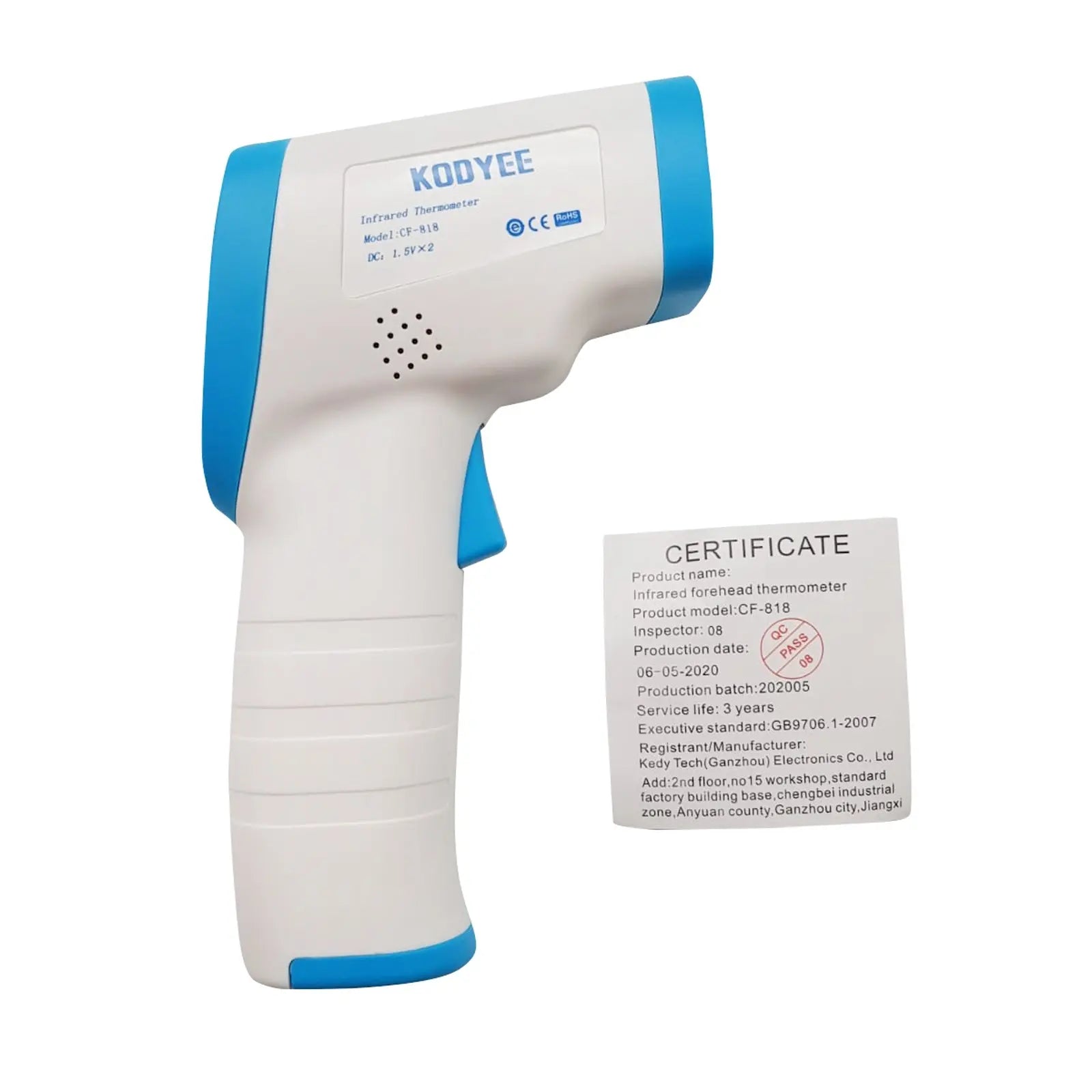 Kodyee Thermometer Infrared CF-818 High Precision Myzenhome