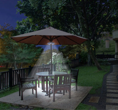 LED Umbrella Light for Outdoor Stand Umbrellas Outdoor Lighting BBQ Parties - Myzenhome