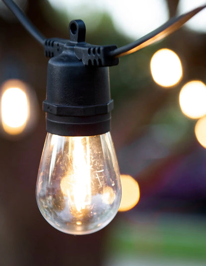 LumiFx 20 Bulb Solar Outdoor Festoon Lights Myzenhome