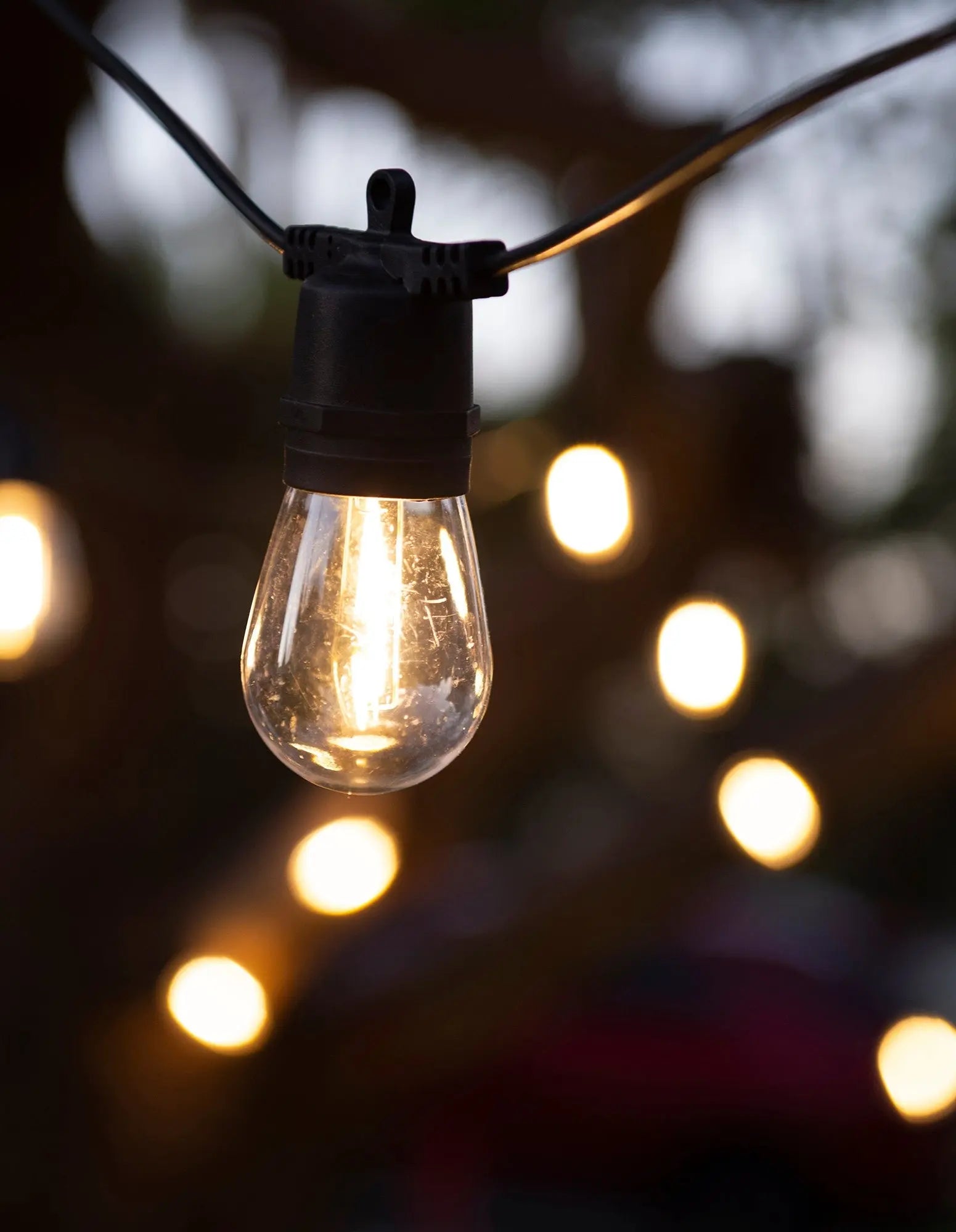 LumiFx 20 Bulb Solar Outdoor Festoon Lights Myzenhome