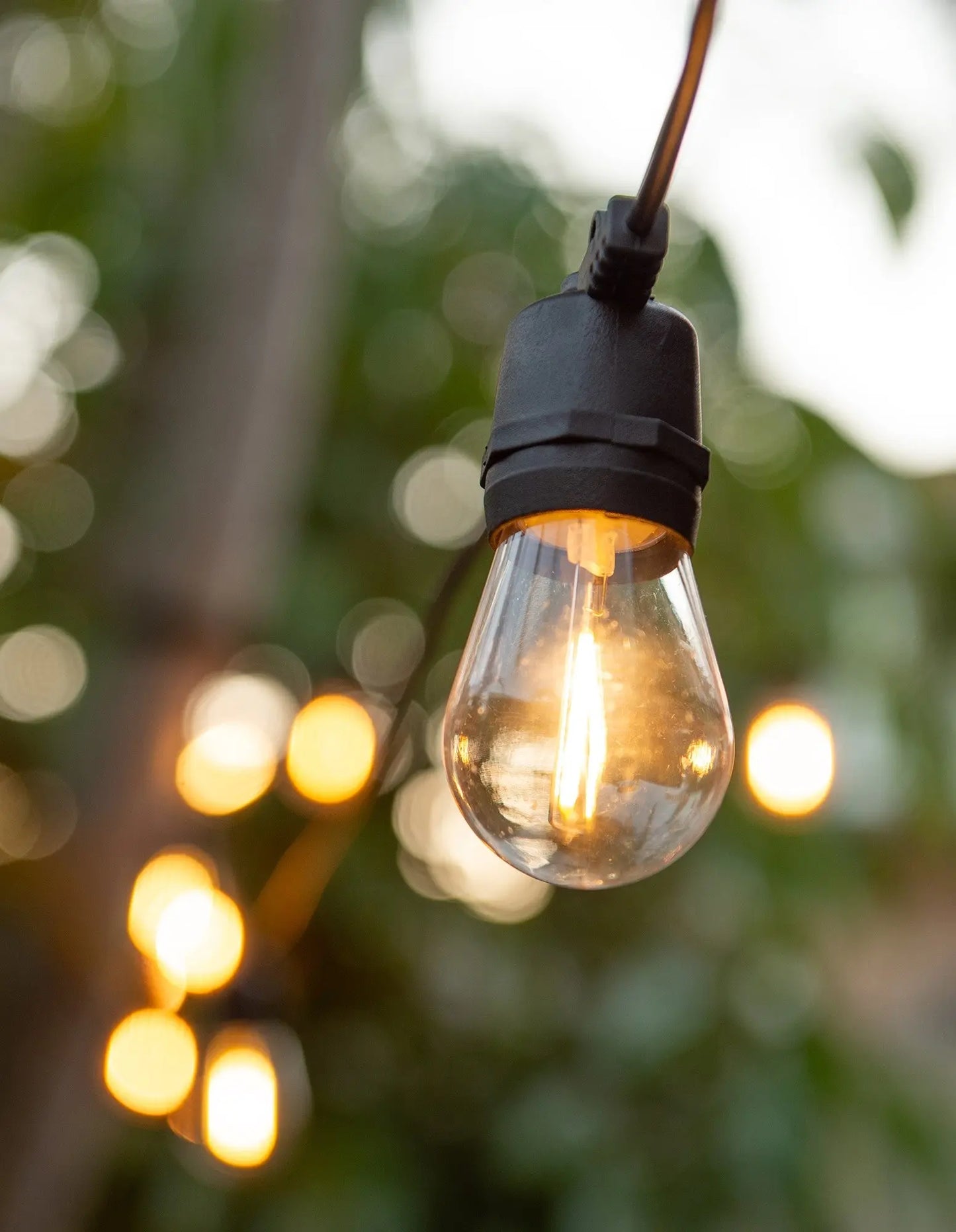 LumiFx 20 Bulb Solar Outdoor Festoon Lights Myzenhome