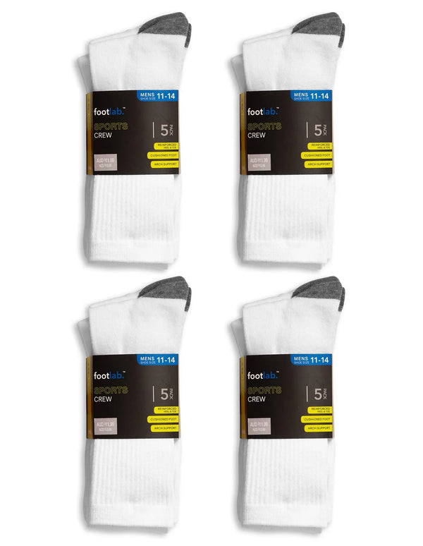 Mens 20 Pack Socks Sports Crew - Myzenhome