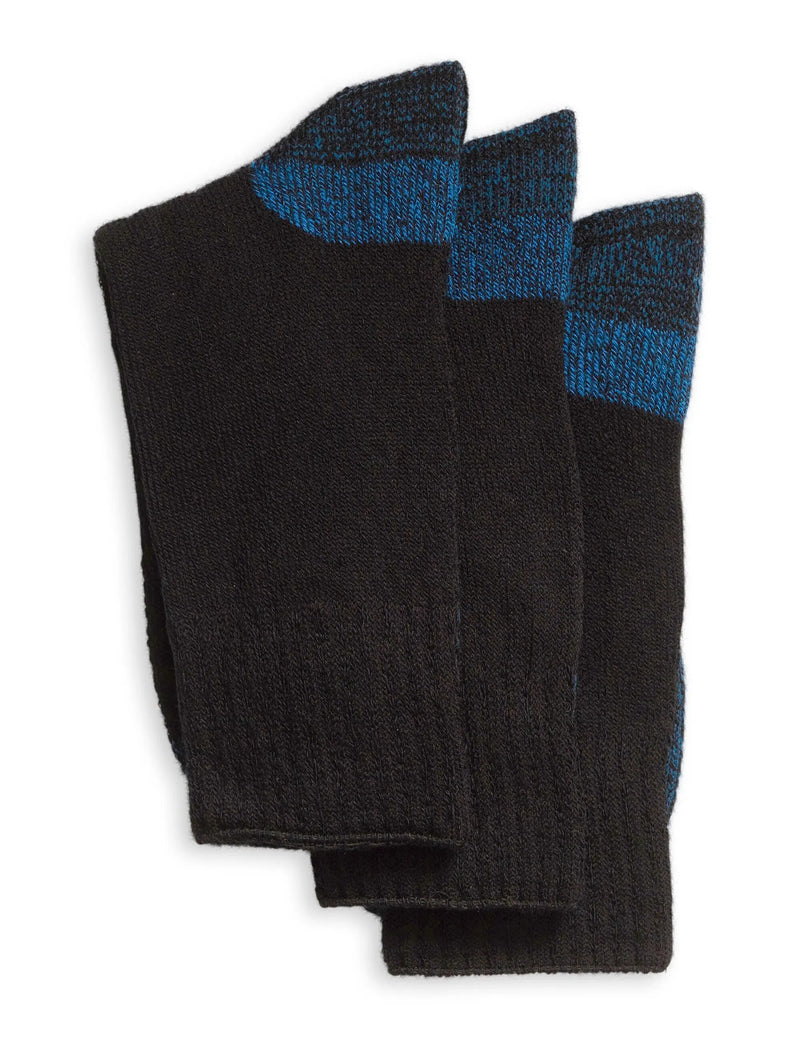 Mens 24 Pack Socks Workwear Crew, Bamboo - Myzenhome